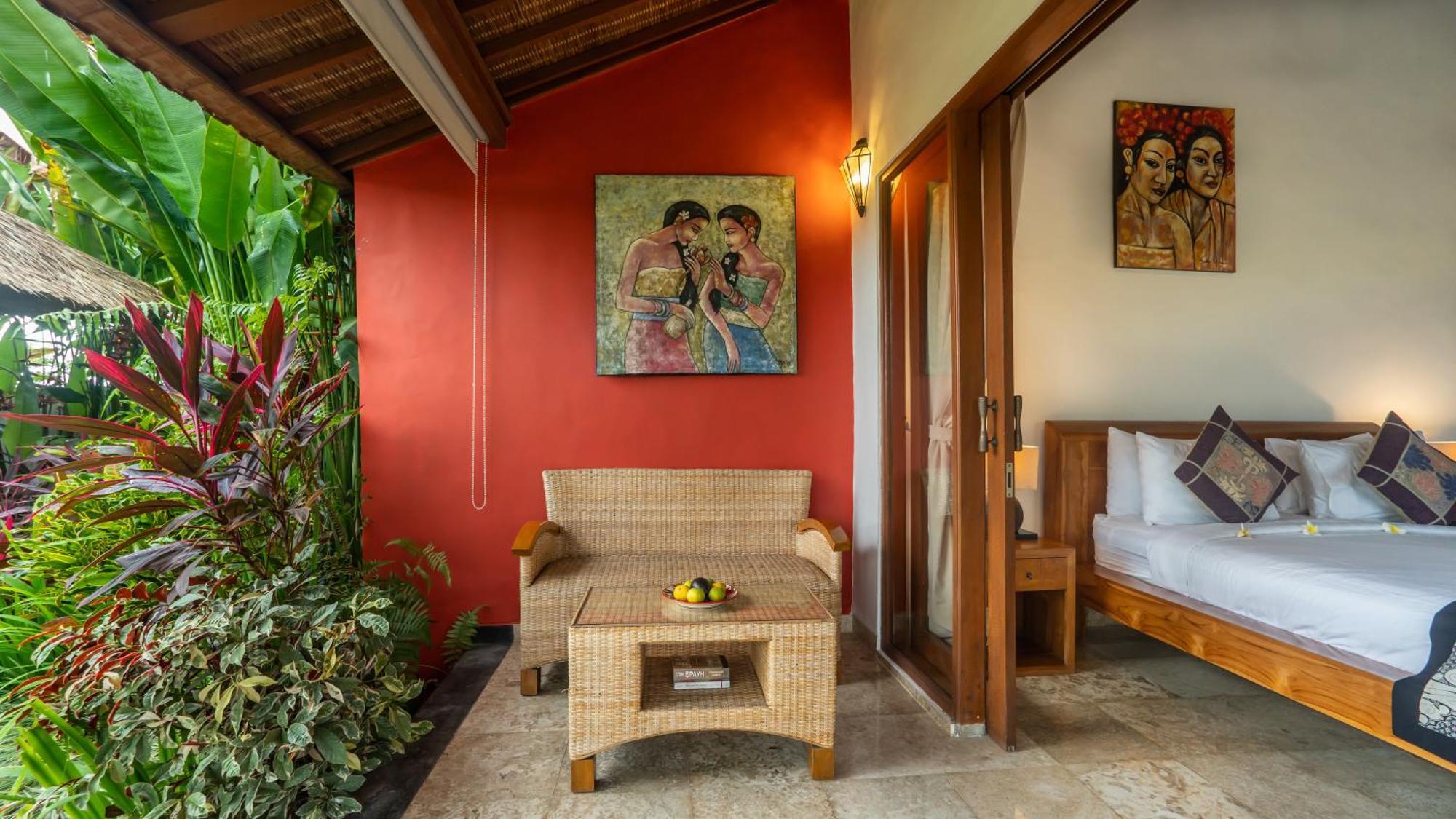 Villa Maya Ubud, Peaceful Rice Field View Exterior foto